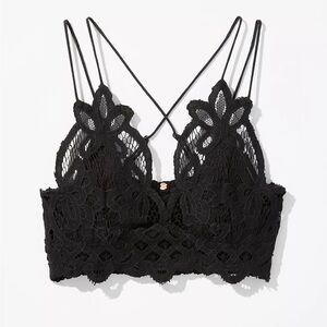 Free People Lace Strappy Bralette BNWT L